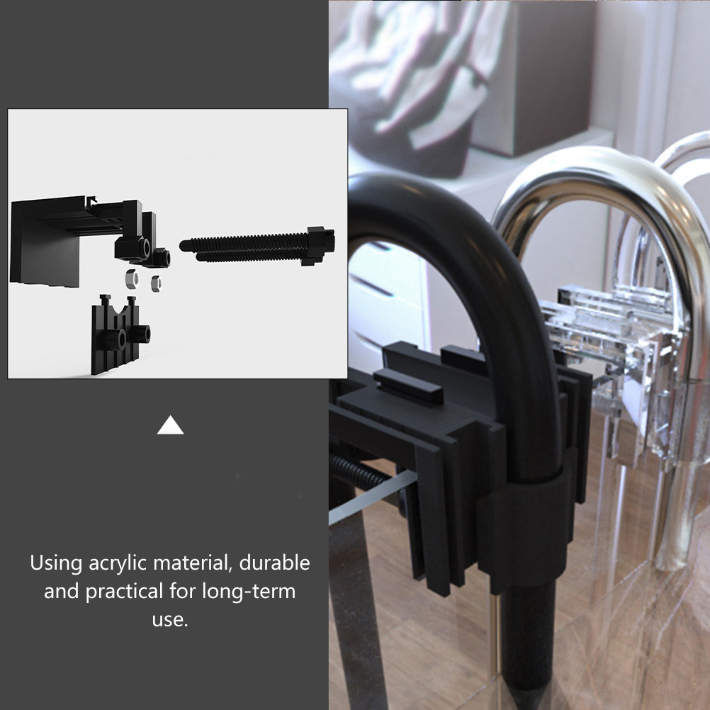 2 pinces de fixation en acryli - Plastic Pipe Clip avis et prix