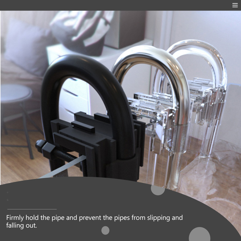 2 pinces de fixation en acryli - Plastic Pipe Clip avis et prix